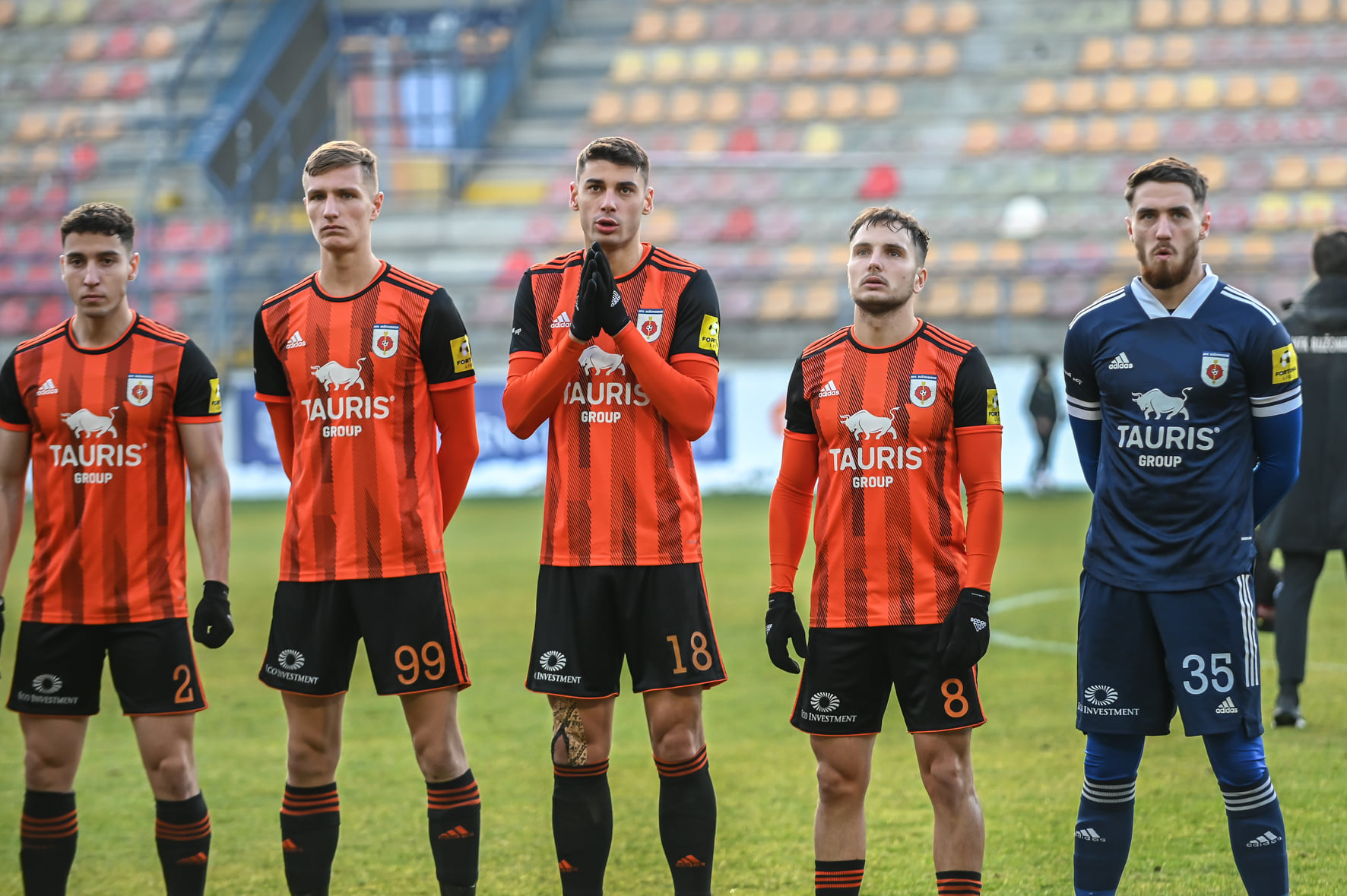 Alexander Mojžiš, Jakub Luka, Martin Boďa, Dalibor Takáč a Ivan Krajčírik.