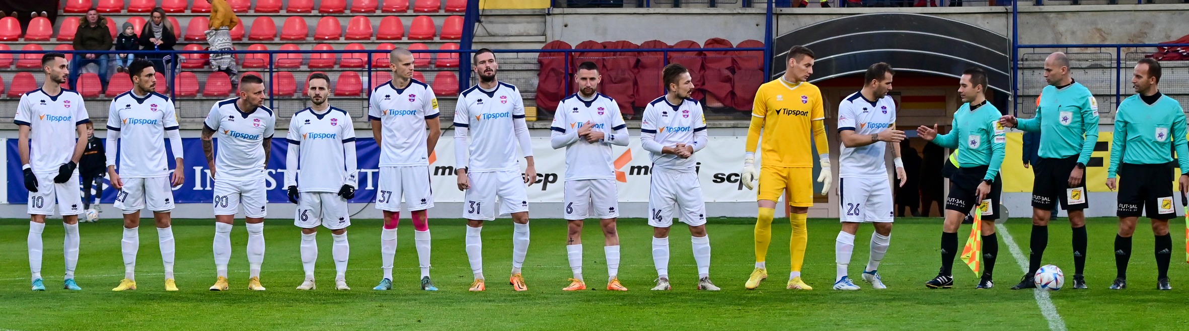 FC ViOn Zlaté Moravce pred zápasom.