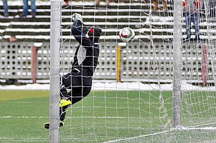 Brankr host vyrazil strelu Milana Ferenka |  autor: Rudolf Makurica