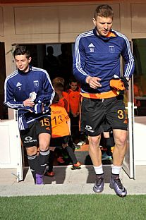 Jakub Kudlika a Milo Lan pred zpasom |  autor: Rudolf Makurica