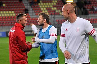 Tom ubek a Martin Jakubko pred stretnutm.  |  autor: Rudolf Makurica