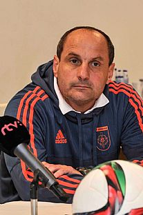 Ladislav Pecko na tlaovej konferencii po zpase. |  autor: Rudolf Makurica