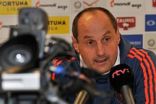 Ladislav Pecko hodnot stretnutie s Dunajskou Stredou. |  autor: Rudolf Makurica