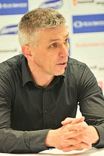 Trner Spartaka Myjava Norbert Hrnr |  autor: Rudolf Makurica