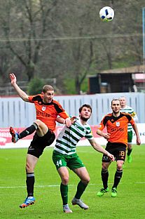 Peter Maslo, Timotej Zhumensk a tefan Zok v pozad s Pavlom Masarykom |  autor: Rudolf Makurica