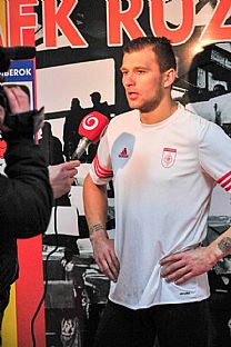 Milo Lan odpoved po zpase na otzky novinrov |  autor: Rudolf Makurica