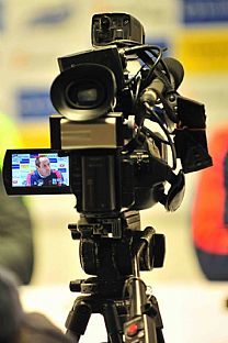 Tlaov konferencia po zpase |  autor: Rudolf Makurica