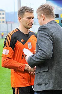 Hr mesiaca marec, Milo Lan, preber ocenenie od prezidenta LK Ivana Kozka |  autor: Rudolf Makurica