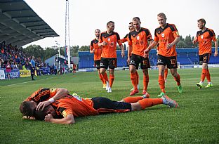 Oslava glu na 2:1. |  autor: J. Malik