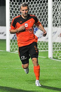 Tom ubek oslavuje svoj gl na 3:0. |  autor: Rudolf Makurica