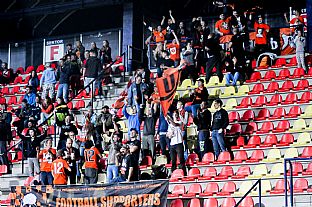 Fanklub Concordia 1906 po gle na 4:0. |  autor: Rudolf Makurica