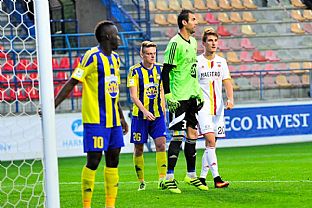 Pape Macou Sarr, Rbert Polievka, Darko Tofiloski a Martin Chrien |  autor: Rudolf Makurica