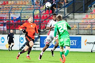 Milo� La�n�, Christopher Maduka a Igor �emrinec. |  autor: Rudolf Ma�kurica