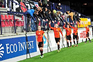 �akova�ka po z�pase - Peter Maslo, J�n Maslo, Martin Chrien, Milo� La�n� a Peter Gal Andrezly. |  autor: Rudolf Ma�kurica