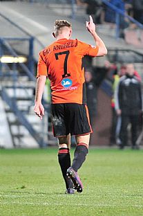 Peter Gal Andrezly zvil domci nskok na rozdiel dvoch glov. |  autor: Rudolf Makurica