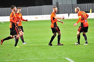 Rados po gle - Michal Fako, imon Kupec, Peter Gal Andrezly a Marek Sapara. |  autor: Rudolf Makurica