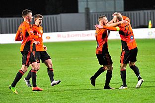 Rados po gle - Michal Fako, imon Kupec, Peter Gal Andrezly a Marek Sapara. |  autor: Rudolf Makurica