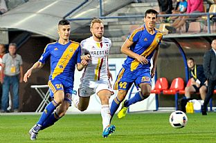 Martin Koscelnk, Peter Gal Andrezly a Kristi Qose. |  autor: Rudolf Makurica