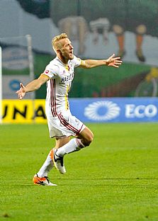 Martin Nagy zvil nskok Ruomberka na 3:0. |  autor: Rudolf Makurica