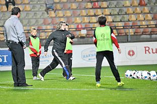 Sa v triafan brvna cez prestvku medzi polasmi. |  autor: Rudolf Makurica