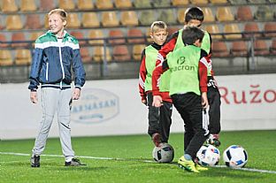 Sa v triafan brvna cez prestvku medzi polasmi. |  autor: Rudolf Makurica