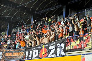 Fanklub Concorida 1906 oslavuje gl Erika Daniela. |  autor: Rudolf Makurica