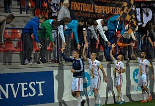 akovaka po zpase - Martin Chrien, Dominik Kruliak, Peter Gal Andrezly a Erik Daniel. |  autor: Rudolf Makurica