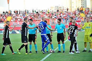 Peter Maslo, Jn Maslo, Mat Mack, Bogdan Plani, Marek Sapara a Emil Rockov. |  autor: Rudolf Makurica