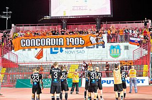 Pozpasov akovaka hrov a fanklubu Concordia 1906. |  autor: Rudolf Makurica