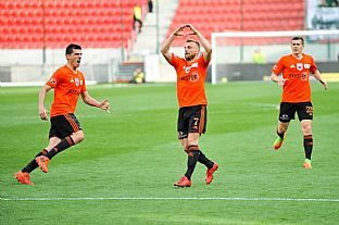 Kristi Qose, Peter Gal Andrezly a Artur Pikk po gle. |  autor: Rudolf Makurica