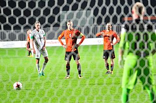 Dominik Kruliak zahrva pokutov kop. |  autor: Rudolf Makurica