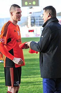 Jn Maslo a generlny riadite klubu ubomr Golis |  autor: Rudolf Makurica