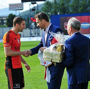 Peter Maslo, ubomr Golis a Milan Bezk st. |  autor: Rudolf Makurica