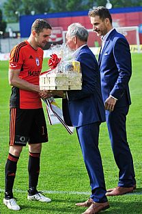 Peter Maslo, Milan Bezk st. a ubomr Golis. |  autor: Rudolf Makurica