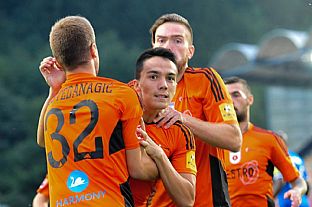 Zinedin Mustedanagi, Tihomir Kostadinov, Ismar Tandir a Erik Daniel. |  autor: Rudolf Makurica