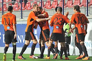 Matej Kochan, Jn Maslo, Yani Urdinov, Ismar Tandir, Erik Daniel a Filip Twardzik. |  autor: Rudolf Makurica