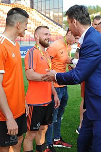 Kristi Qose, Peter Gal Andrezly, Rastislav Kruliak a ubomr Golis. |  autor: Rudolf Makurica