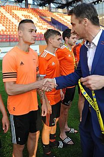 Dominik Kruliak, Mat Kme, tefan Gerec a ubomr Golis. |  autor: Rudolf Makurica