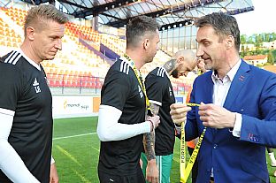 ubo Hajdch, David Holoubek, Mat Mack a ubomr Golis. |  autor: Rudolf Makurica