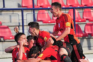 Rados po gle - Adam Brenkus, Matej urma, Dalibor Tak, tefan Gerec, Martin Regli a Michal Jonec. |  autor: Rudolf Makurica