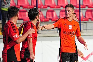 Rados po gle - Adam Brenkus, Dalibor Tak, Michal Jonec a Tihomir Kostadinov. |  autor: Rudolf Makurica