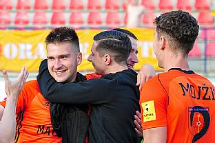 Adam Brenkus, Jakub Kudli�ka, Timotej M�dry a Alexander Moj�i�. |  autor: Rudolf Ma�kurica