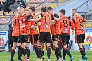 Rados po gle - Luk Fabi, Tom Bobek, Jakub Luka, Oliver Lutern, Matej Kochan, Matej Madlek, Kristf Domonkos a Martin Regli. |  autor: Rudolf Makurica