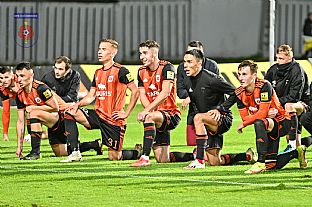 Martin Regli, Marek Zsigmund, tefan Gerec, Martin Rymarenko, Alexander Moji, Tihomir Kostadinov, Oliver Lutern a Jakub Luka. |  autor: Rudolf Makurica