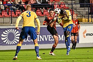 Danylo Beskorovainyi, Tihomir Kostadinov, Sainey Njie a Luk Fabi. |  autor: Rudolf Makurica