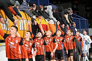 M�rio Mrva, Oliver Luter�n, Timotej M�dry, Luk� Fabi�, Martin Rymarenko, Mat�� Matej, Alexander Seleck�, Jakub Rakyta a Ivan Kraj��rik. |  autor: Rudolf Ma�kurica