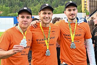 Jakub Tancik, Luk� Fabi� a Samuel �ef��k. |  autor: Rudolf Ma�kurica