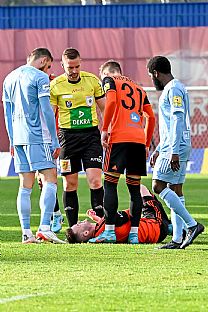 Guram Kashia, Martin Rymarenko a Ibrahim Rabiu. |  autor: Rudolf Makurica