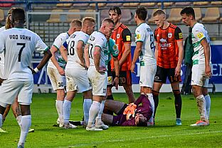 Mrio Holl, Yann Michael Yao, Jn Vlasko, Martin Nagy, Peter gley, Martin Junas, Martin Chrien, Oliver Podhorin, Tom Bobek a Filip Blaek. |  autor: Rudolf Makurica