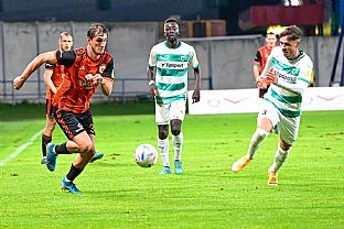 Luk Fabi, Martin Chrien a Yann Michael Yao. |  autor: Rudolf Makurica